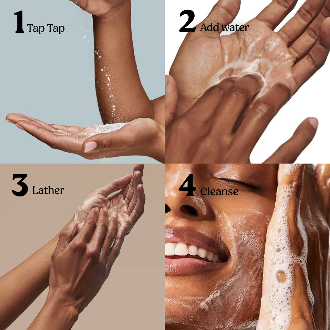 Best Organic Milk Powder Face Wash for Sensitive Skin - Gentle Cleansing & Hydration - Perfect for Daily Skincare Routine & Travel