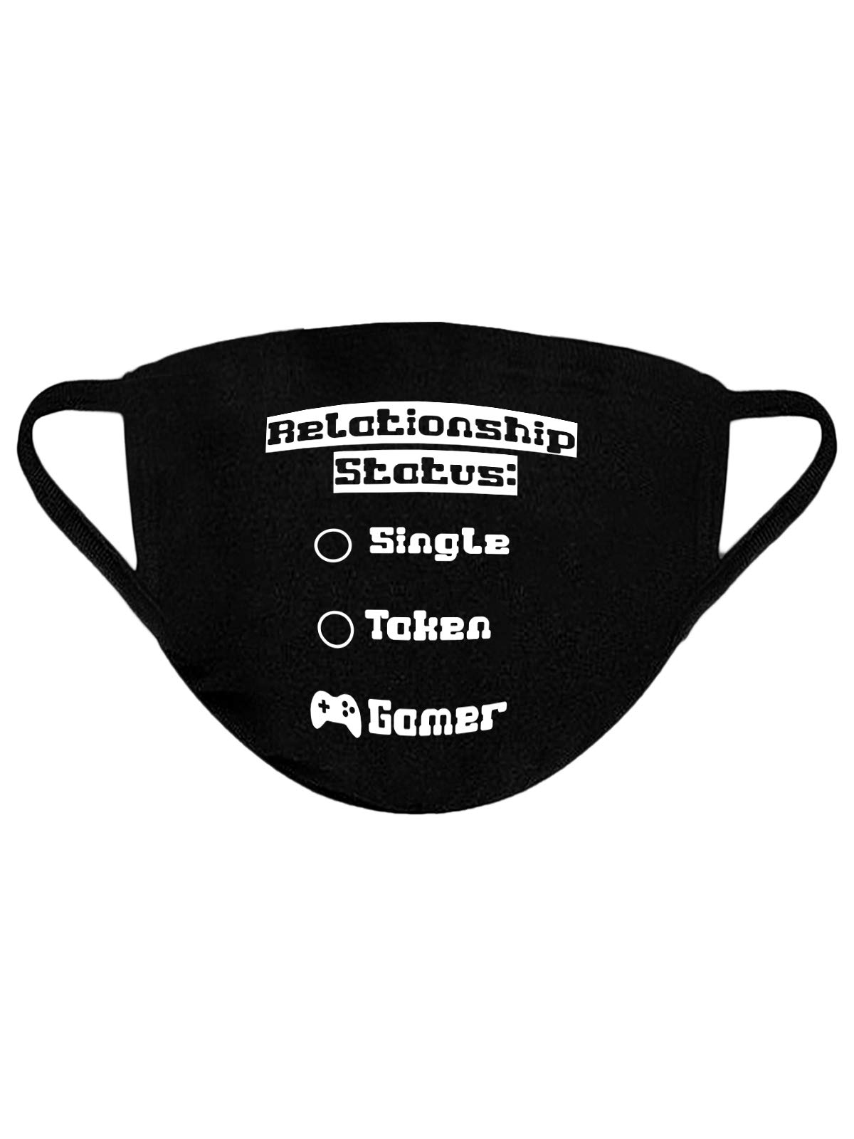 Funny Gamer Face Mask - 100% Cotton Reusable Washable Fabric Mask for Gamers & Geeks - Perfect for Gaming Conventions, Cosplay & Everyday Use