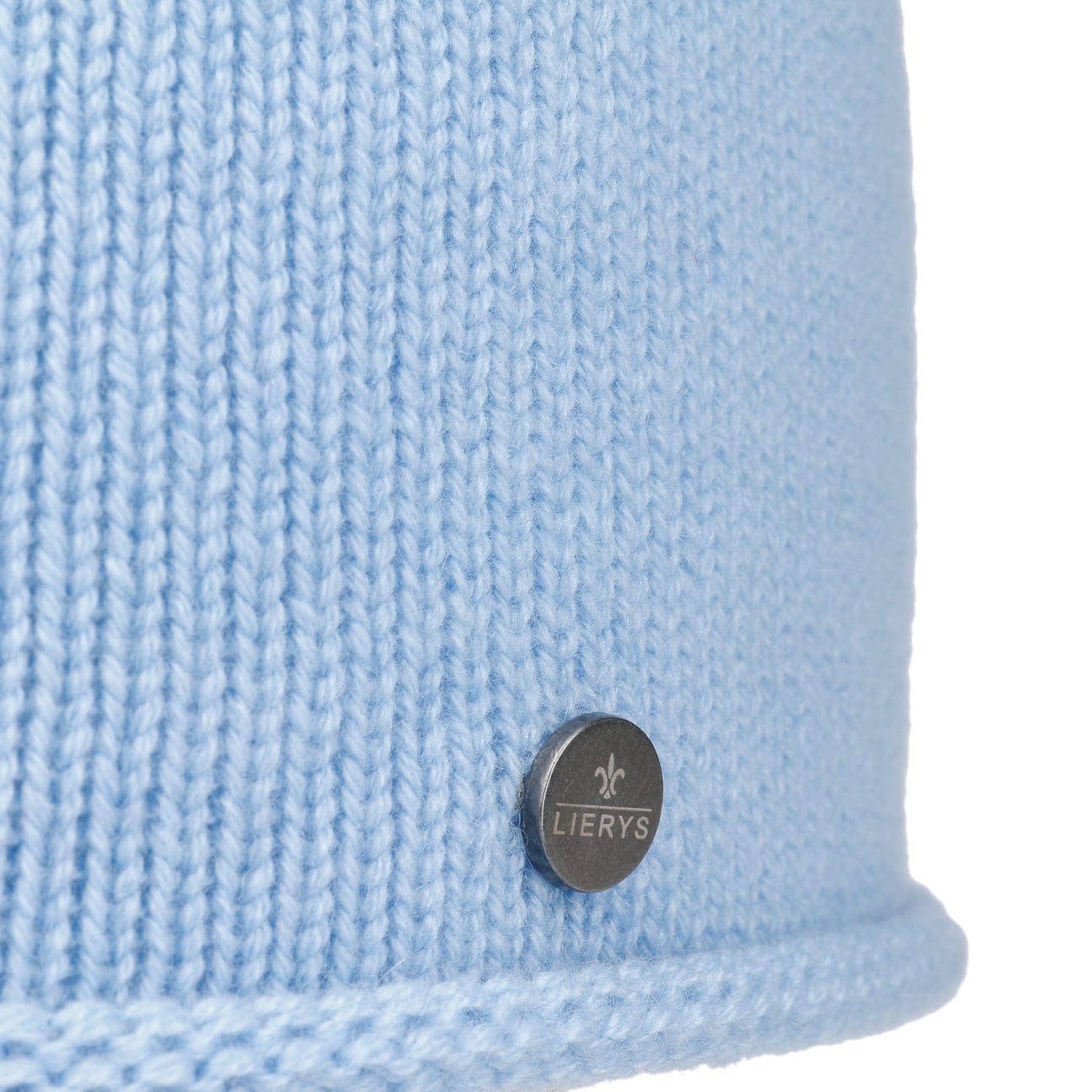 Lierys Soft Cashmere Beanie with Rolled Edge - Winter Warm Knit Hat for Women & Men - Perfect for Skiing, Hiking and Cold Weather Fashion