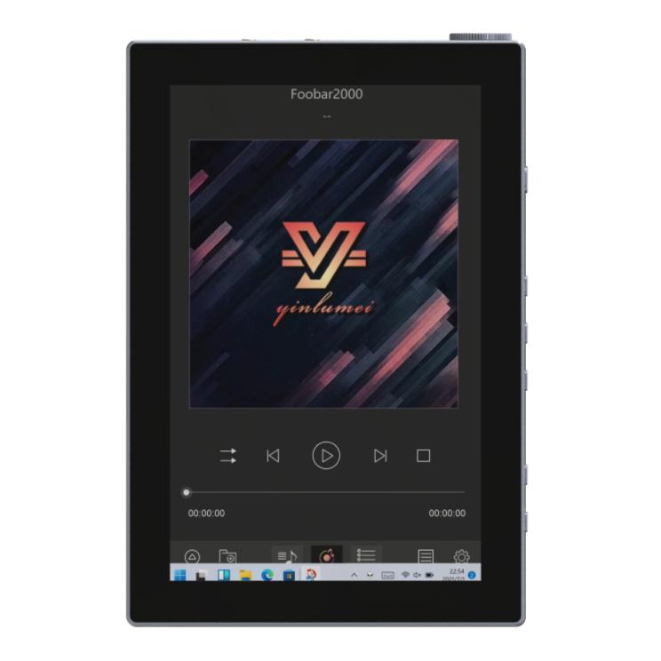YinLvMei W1s Windows 10 Portable MP3 Player with Bluetooth - Compact Music Player for Gym, Running, Travel & Outdoor Activities