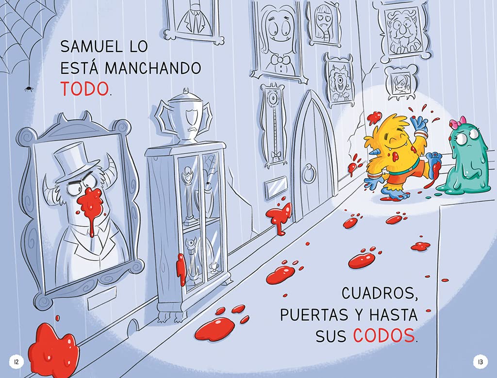 Hairy Sam Loves Bread and Jam - Learn to Read at Monster School (Spanish Edition) | Fun Children's Book for Early Readers, Perfect for Bedtime Stories & Classroom Learning