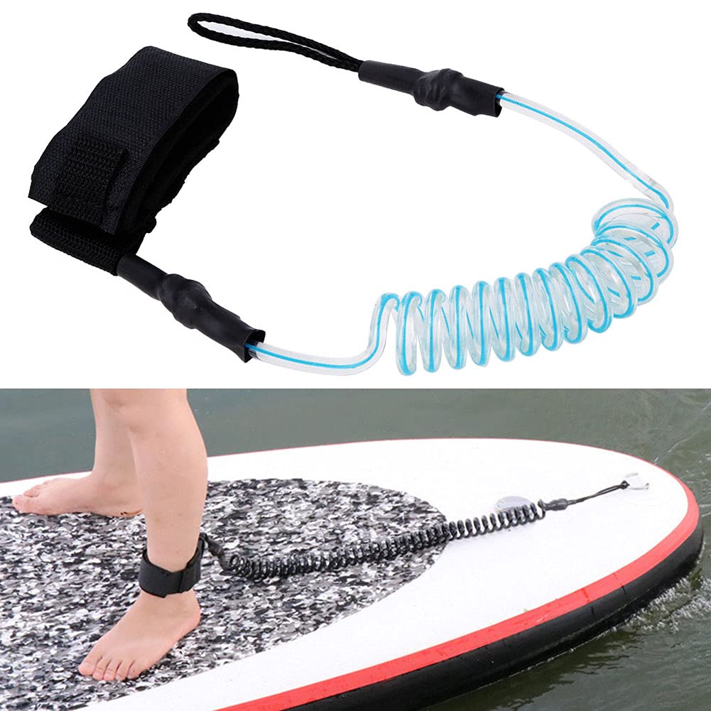 BTIHCEUOT Surfboard Leash - Ankle & Foot Rope for Paddle Boards & Surfboards | Durable Water Sports Accessory for Surfing, SUP & Beach Activities