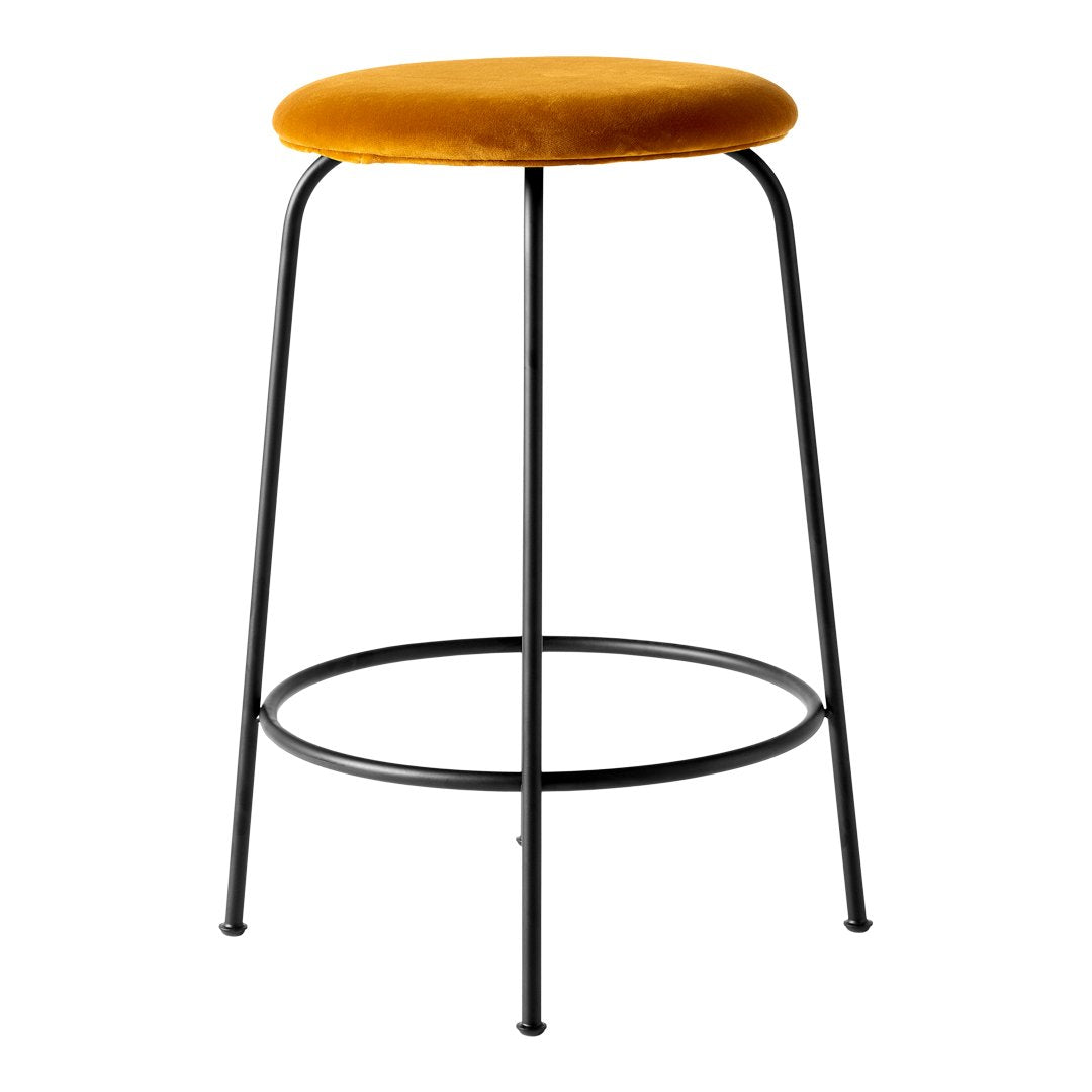 Afteroom Modern Counter Stool with Upholstered Seat - Stylish Bar Stool for Kitchen Island, Breakfast Nook & Home Decor