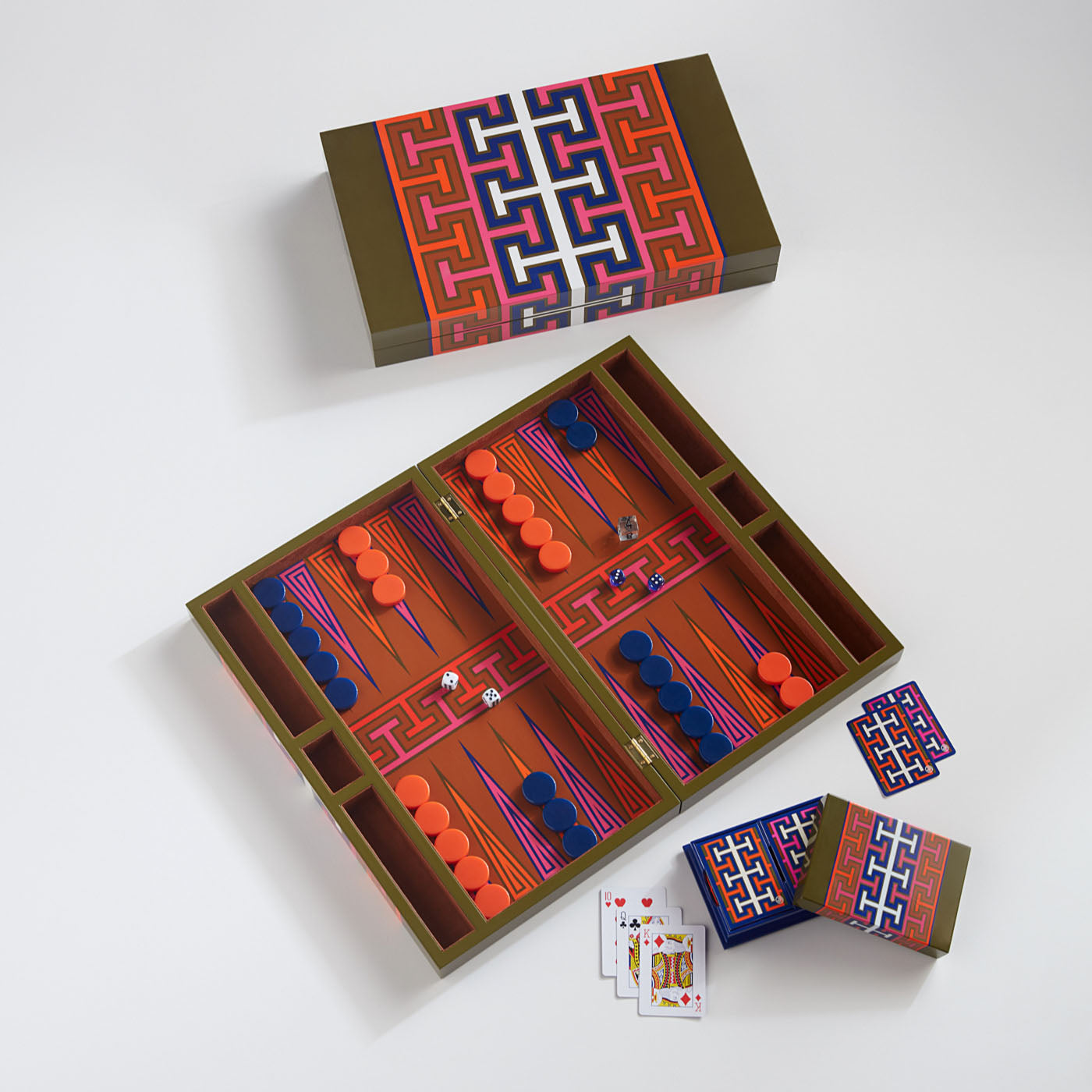 Elegant Madrid Lacquer Playing Cards Set - Premium Quality Poker Cards for Adults, Casino Night, Poker Parties & Game Nights - Perfect for Gifts & Collectors