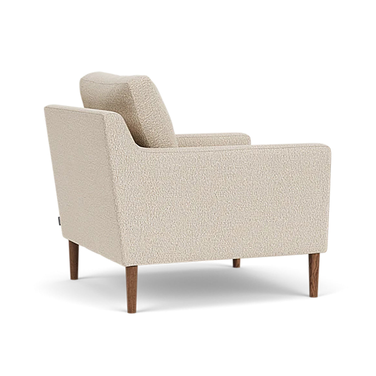 Astha Boucle Armchair - Modern Velvet Accent Chair for Living Room, Bedroom & Office - Soft Upholstered Lounge Chair with Solid Wood Legs - Stylish Home Decor for Cozy Reading Nook & Relaxation