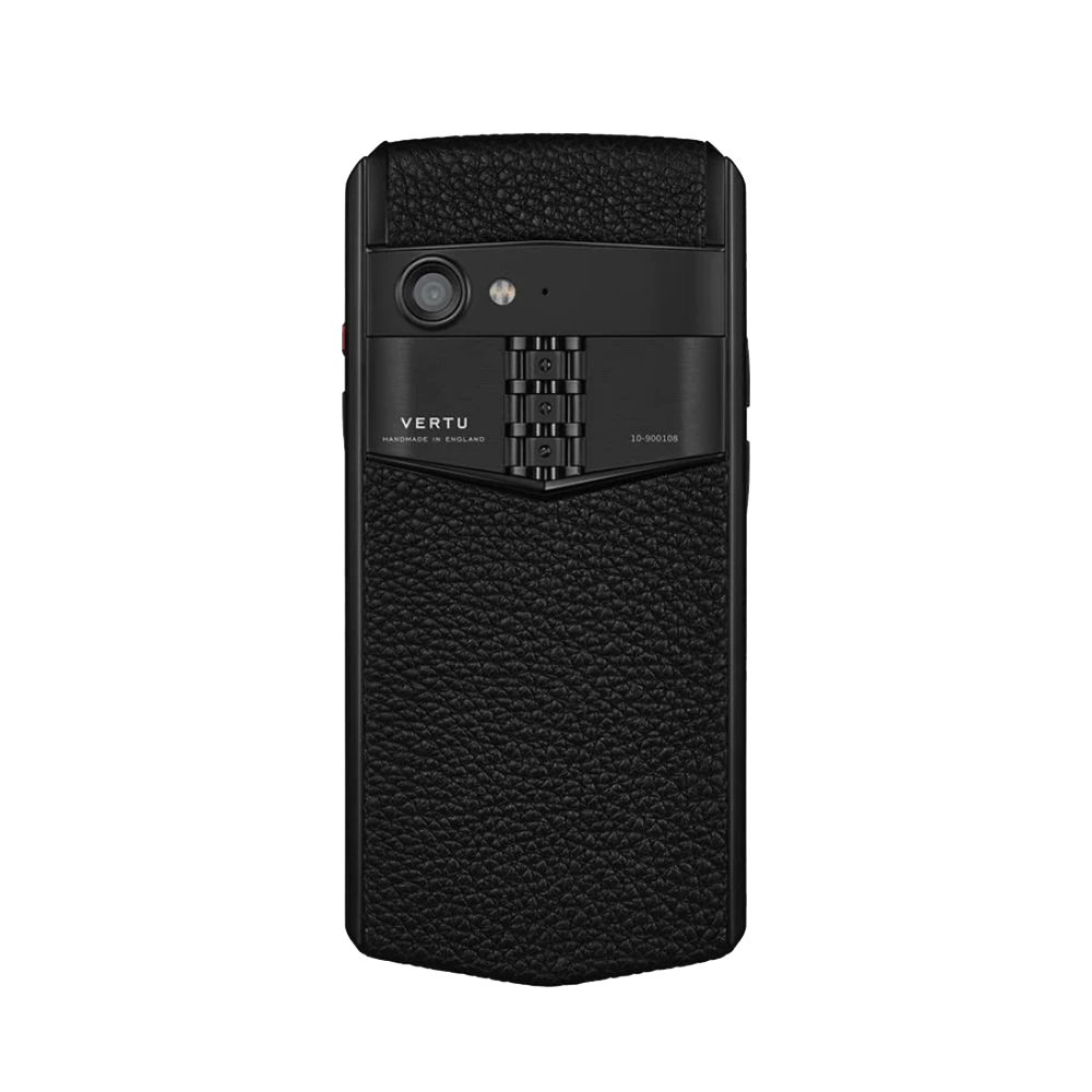 Gothic Calfskin Phone Case for iPhone & Samsung - Premium Leather Cover with Jade Black Finish | Perfect for Daily Protection & Stylish Accessorizing