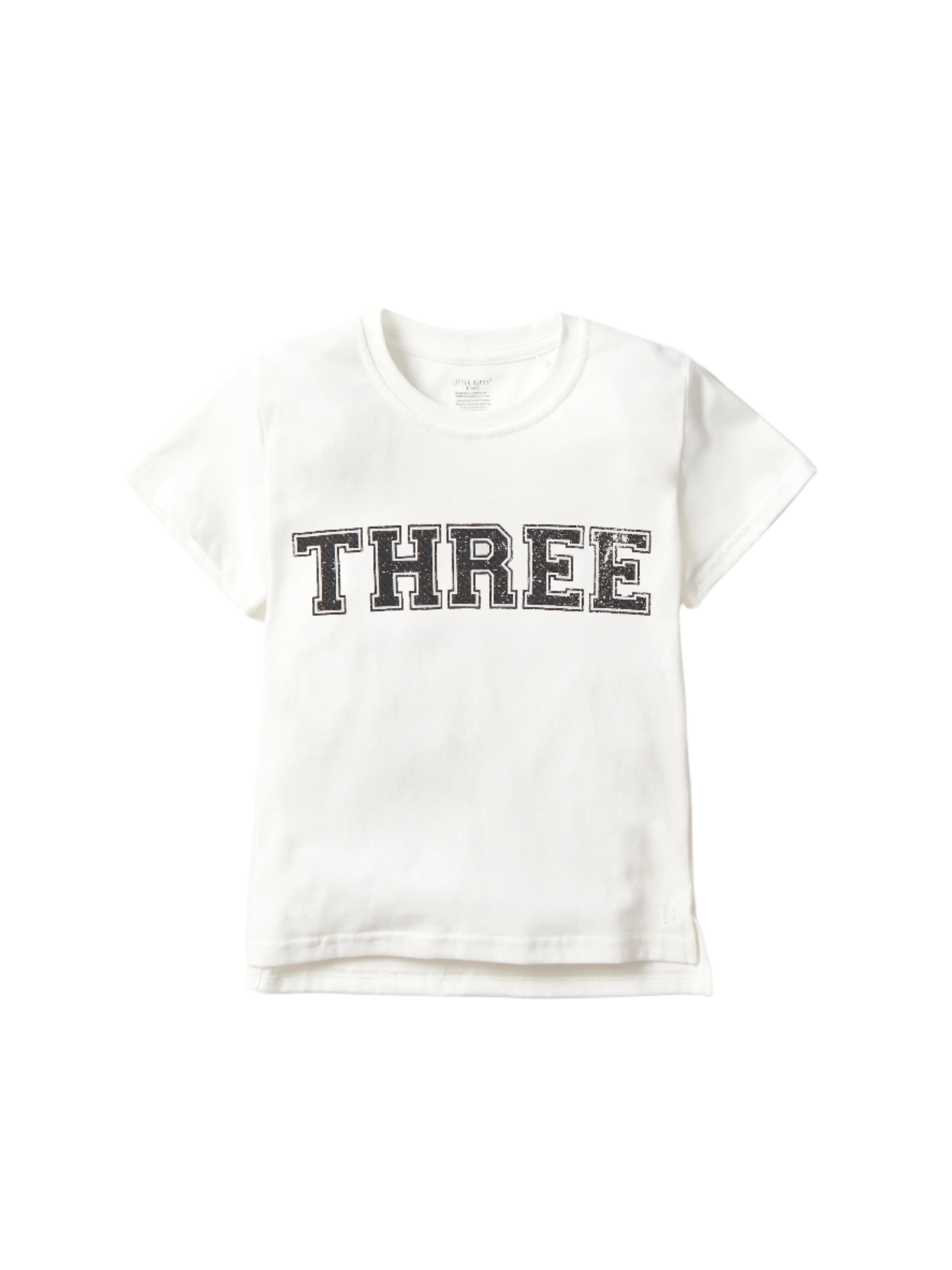 3rd Birthday Elevated Tee - Premium White Cotton T-Shirt for Toddlers | Perfect for Birthday Parties, Photo Shoots & Special Occasions