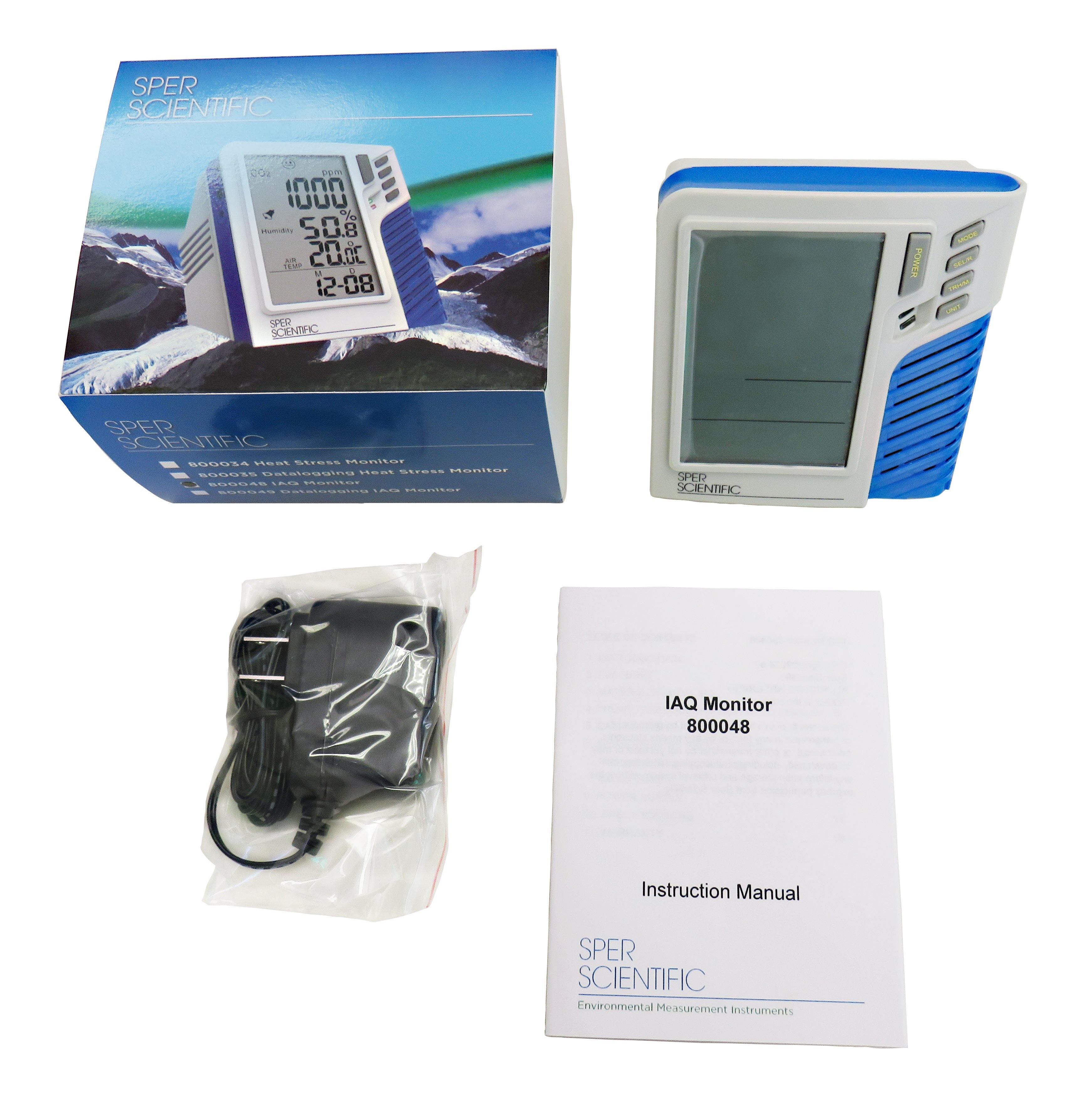 Best Indoor Air Quality Monitor - Accurate CO2, PM2.5, Temperature & Humidity Sensor for Home, Office & Nursery | Real-Time Air Pollution Detector for Healthier Living