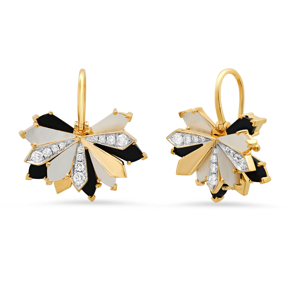 Stylish Penacho Fan Earrings Set - 3 Unique Combinations for Women | Boho Chic Accessories for Parties, Weddings & Festivals
