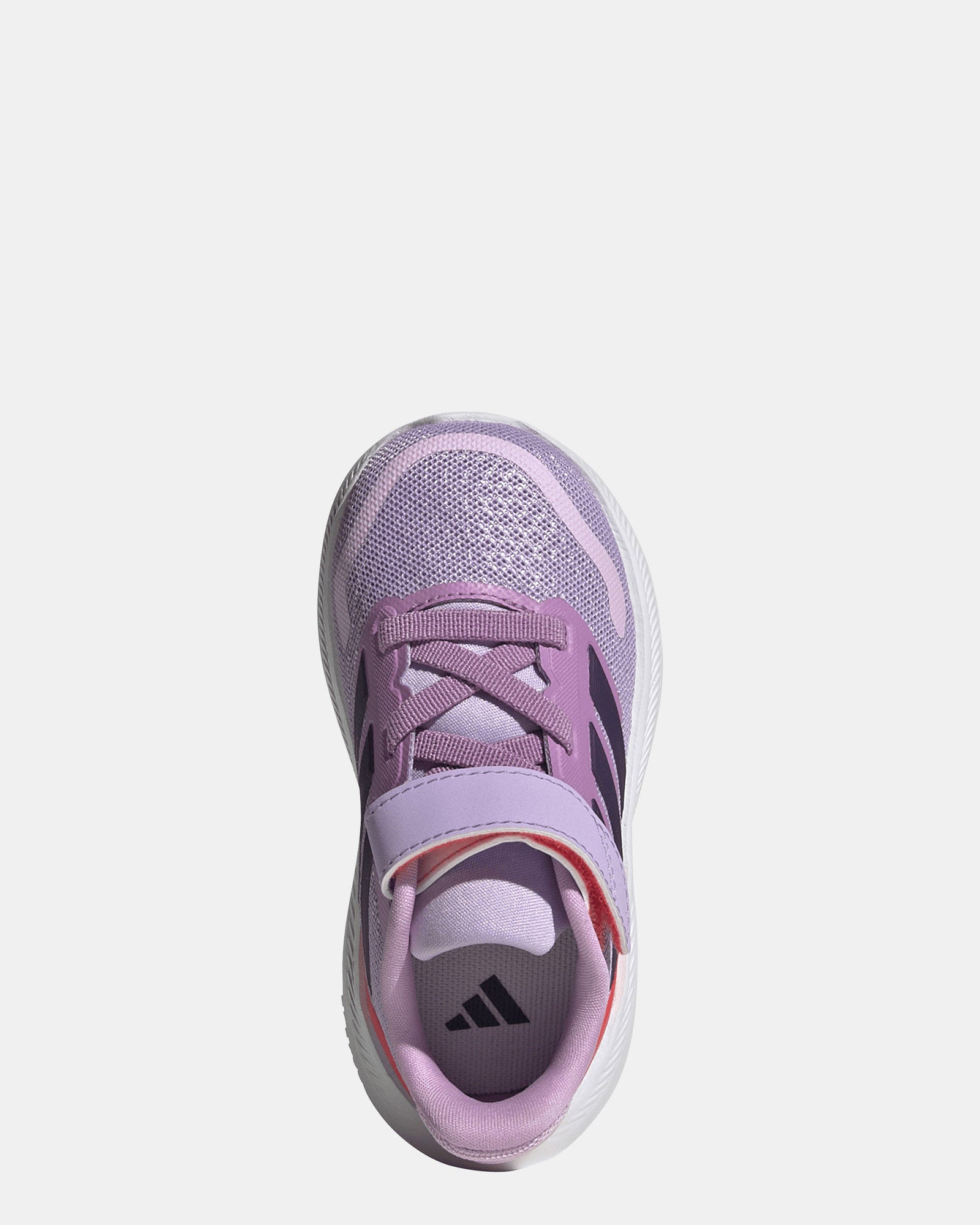 Runfalcon 5 Self-Fastening Infant Shoes - Lightweight & Comfortable Baby Sneakers for Boys & Girls (Powder Plum/Aurora Plum) - Perfect for Walking, Playtime & Everyday Wear