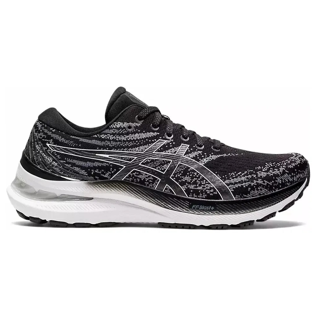 ASICS Women's Gel-Kayano 29 Running Shoes - Black/White - Stability & Cushion for Road Running, Jogging, Gym Workouts