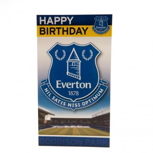 Everton FC Birthday Card - Perfect Gift for Football Fans & Supporters - Ideal for Birthdays, Anniversaries & Special Occasions