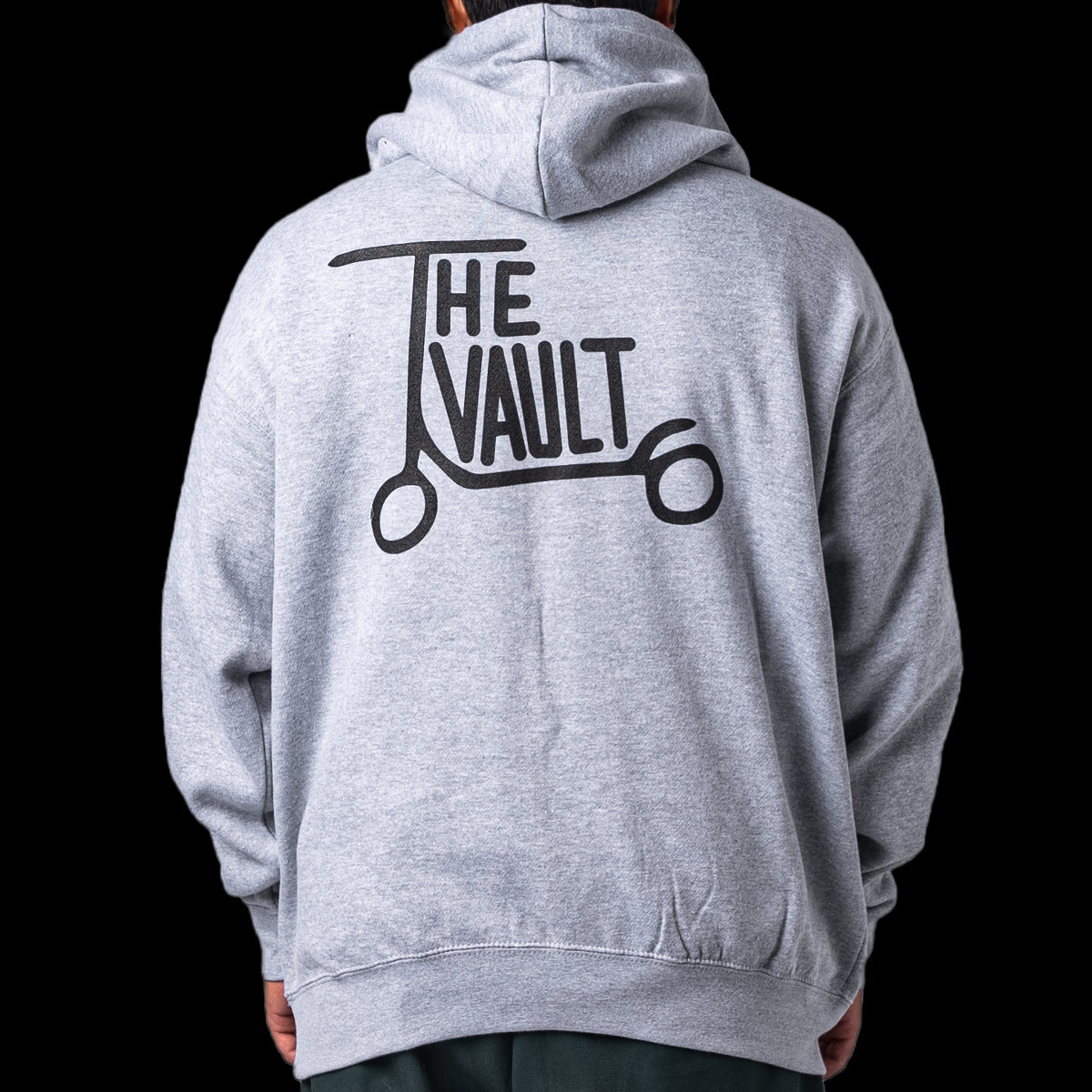 Trendy TV Scooter Logo Youth Hoodie for Boys & Girls - Soft Cotton Pullover for Casual Wear, Street Style & Outdoor Activities