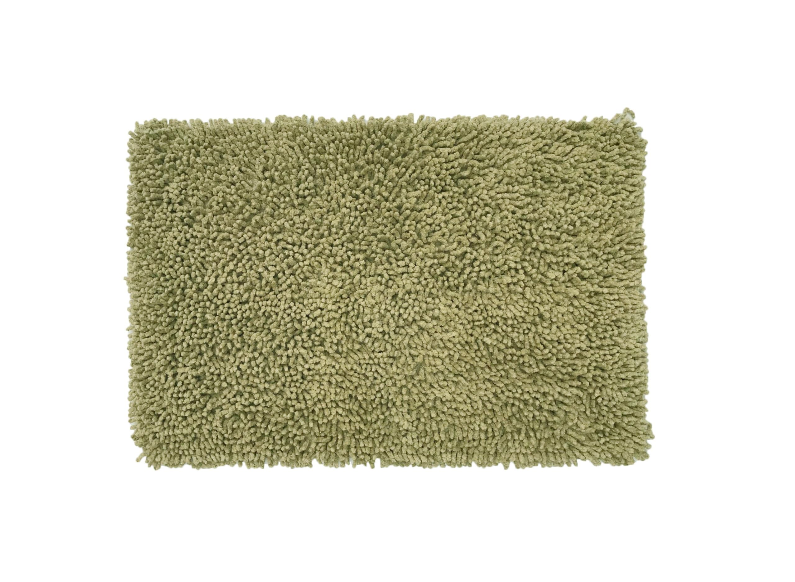 Home Weavers Fantasia 100% Cotton Bath Rug Set - Super Soft & Absorbent Non-Slip Bath Mat, 17