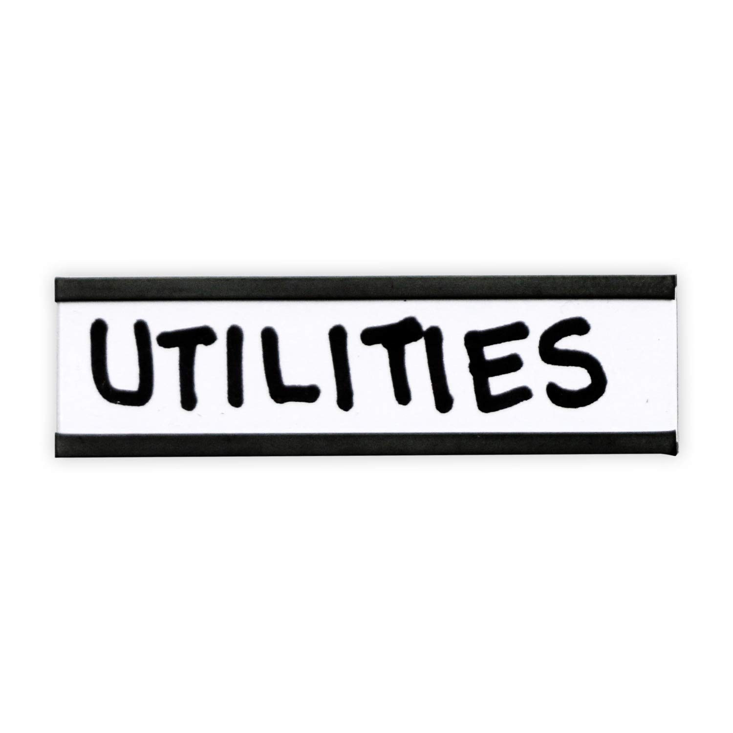 SmartSign Pack of 25 Magnetic 'C' Channel Label Holders | 0.5