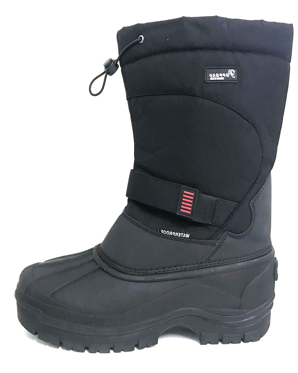 Men's Winter Snow Boots - Heavy Duty Waterproof Insulated Duck Boots for Cold Weather - Perfect for Snow Hiking, Ice Fishing & Outdoor Winter Activities