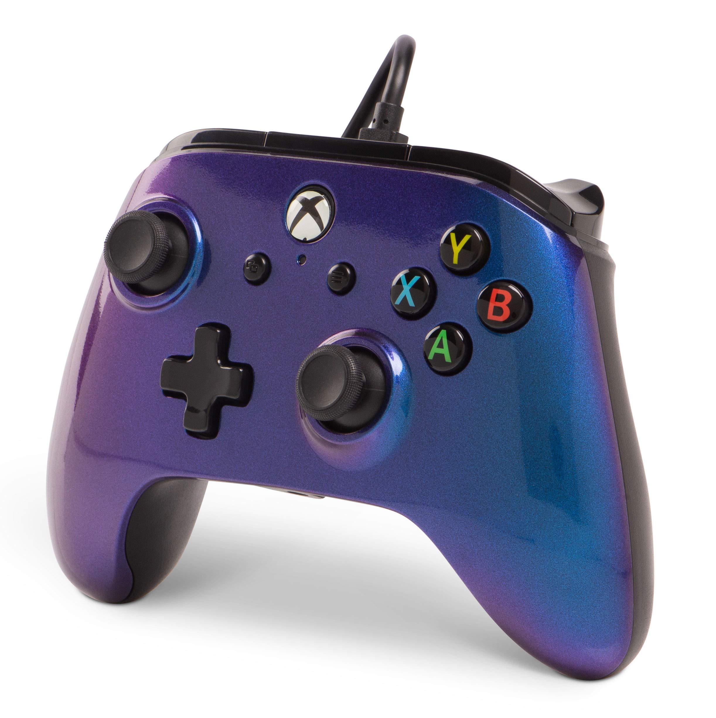 Premium Wired Xbox One Controller - Cosmos Nebula Design, Ergonomic Gamepad for Xbox Series X|S & Xbox One (Renewed) - Perfect for Competitive Gaming & Long Play Sessions
