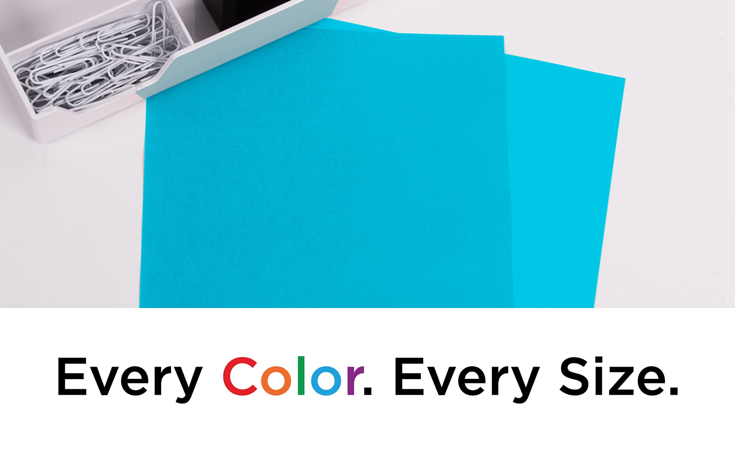 JAM PAPER Legal 65lb Cardstock - 8.5 x 14 Coverstock - 176 GSM - Blue Recycled Paper - 250 Sheets per Pack - Perfect for Business Cards, Invitations & Craft Projects