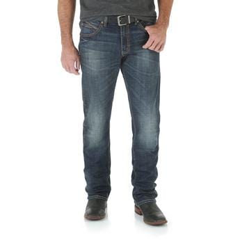 Wrangler Men's Retro Slim Straight Fit Jean - Classic Denim Pants for Casual Wear & Everyday Style | Perfect for Work, Outings & Relaxed Looks