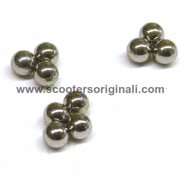 Lambretta Clutch Loose Ball Bearings Kit - 10 Pack for Scooter Repair & Maintenance | D/LD Series Compatible | Perfect for Vintage Scooter Restoration & Engine Tuning