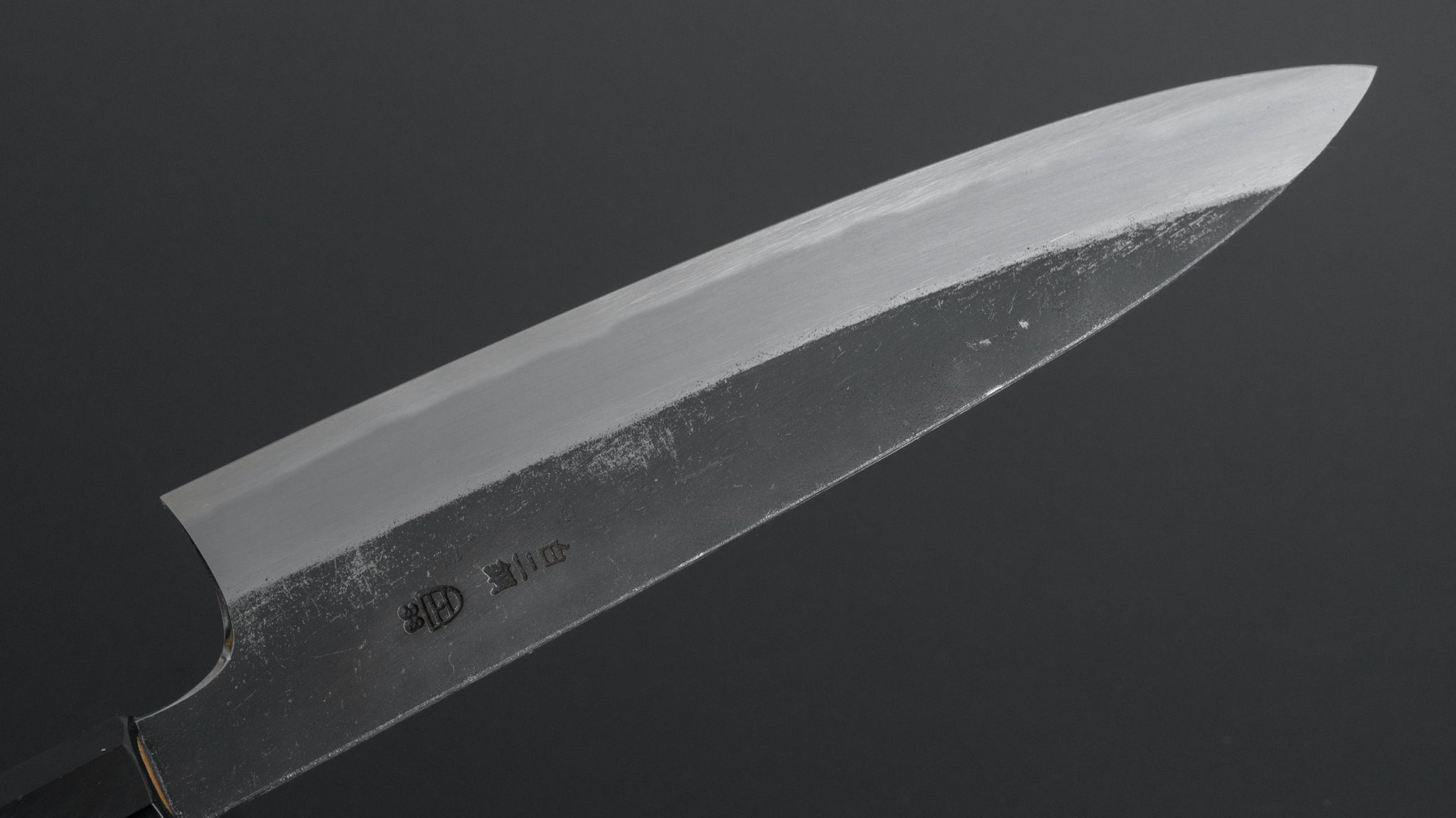Hitohira Togashi White #2 Kurouchi Gyuto 210mm Japanese Chef Knife with Ho Wood Handle - Professional Kitchen Knife for Slicing, Dicing & Meat Cutting