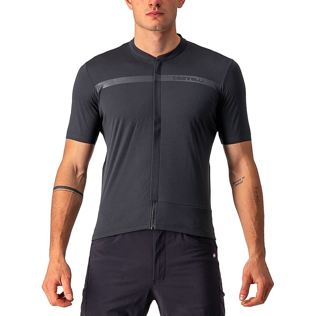 CASTELLI Men's Performance T-Shirt - Breathable & Moisture-Wicking Activewear for Running, Gym & Outdoor Sports