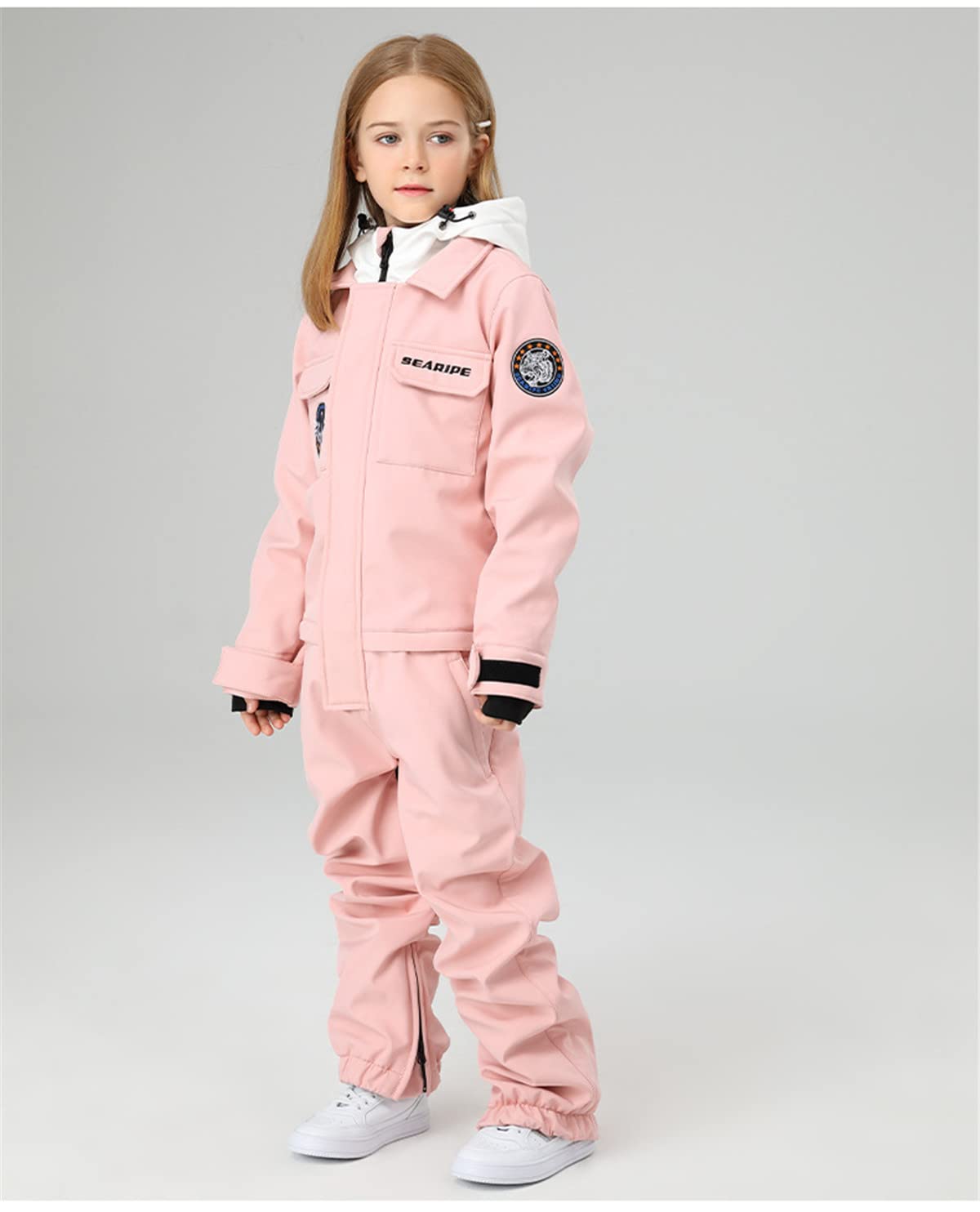 Kids Winter Snowsuits for Boys & Girls - Waterproof One-Piece Ski Suits, Warm Snowboarding Jumpsuits for Outdoor Snow Sports | Perfect for Skiing, Sledding & Winter Play