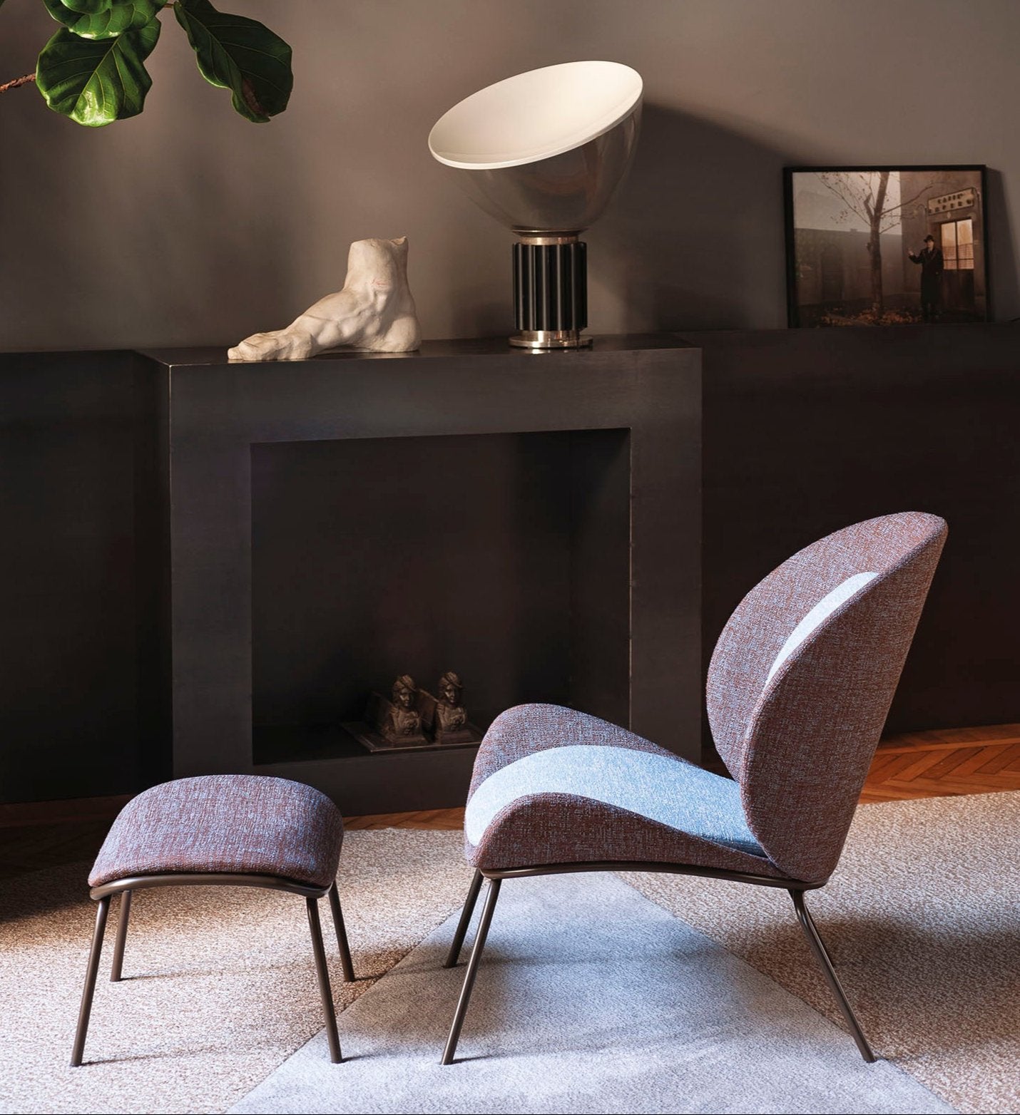 Baltea Ottoman by Bross - Modern Storage Footrest Pouf with Removable Cover - Perfect for Living Room, Bedroom & Nursery Organization