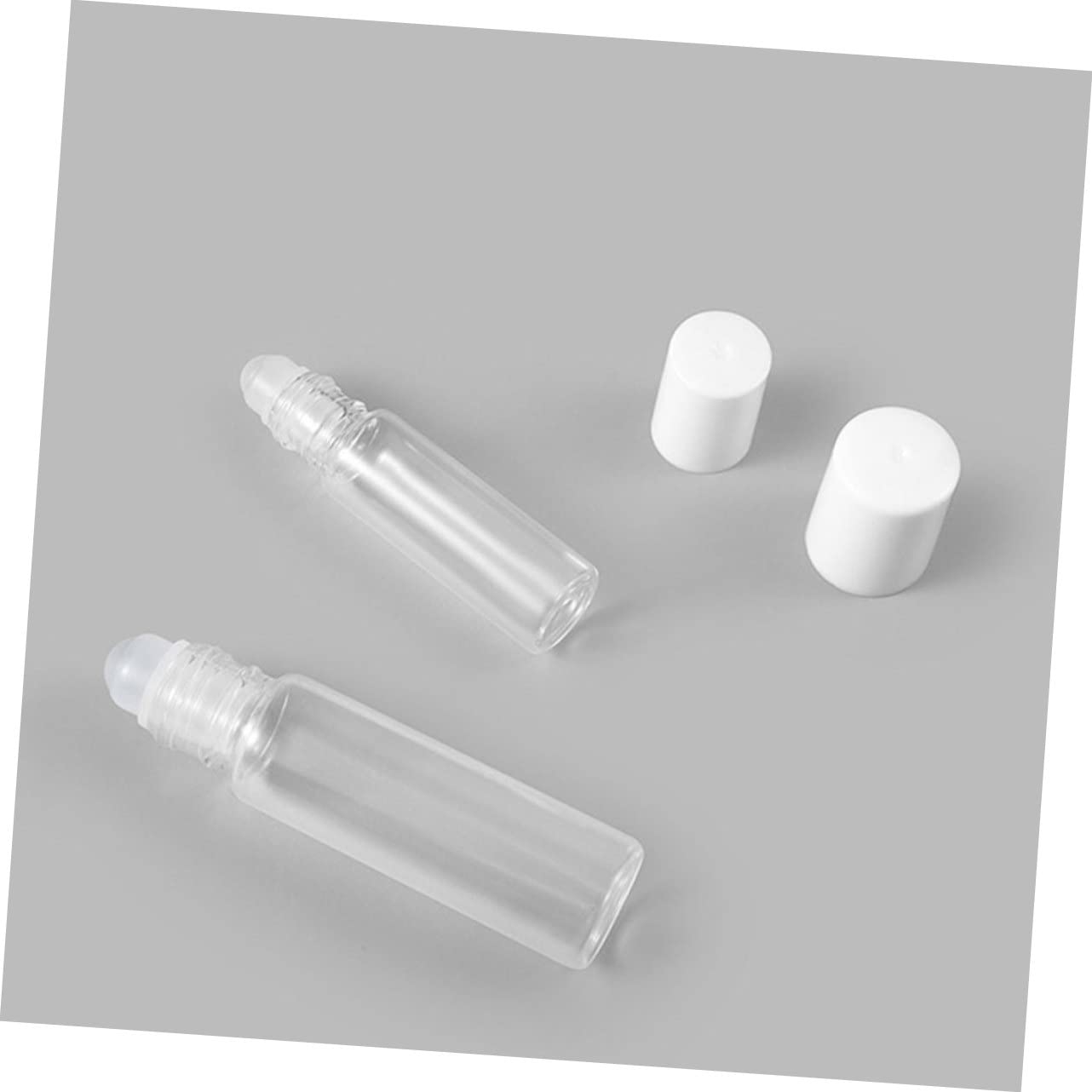 Beatifufu 10ml Glass Roller Bottles - Essential Oil Storage, Refillable Travel Bottles for Cosmetics & Aromatherapy | Perfect for DIY Skincare, Perfume Mixing & On-the-Go Use