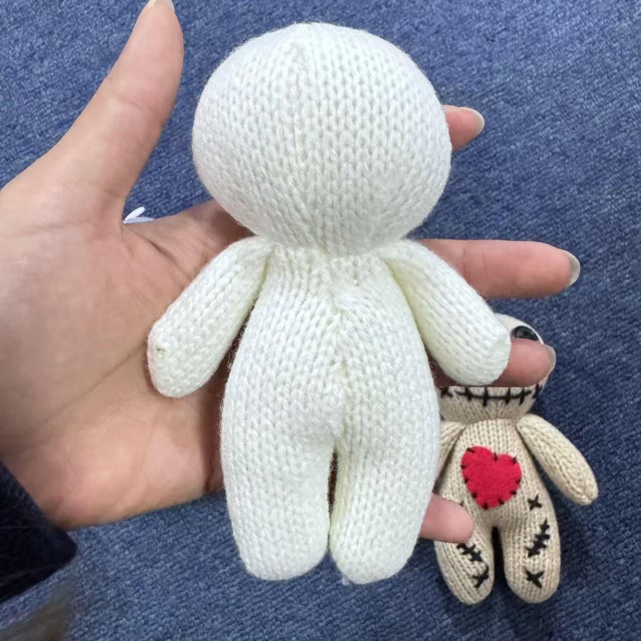 Revenge Voodoo Doll Keychain - DIY Knitting Pattern for Home & Outdoor Decor