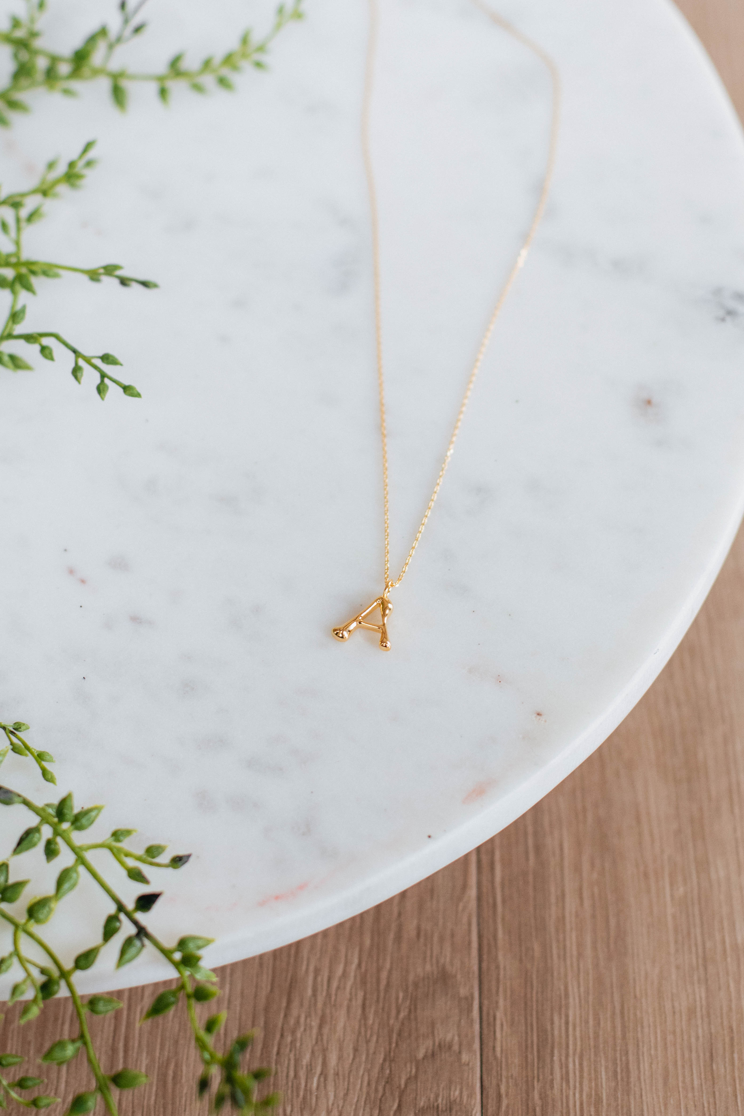 Custom Bubble Letter Necklace - Personalized Initial Pendant Jewelry for Women - Perfect for Gifts, Birthdays, Anniversaries & Everyday Wear