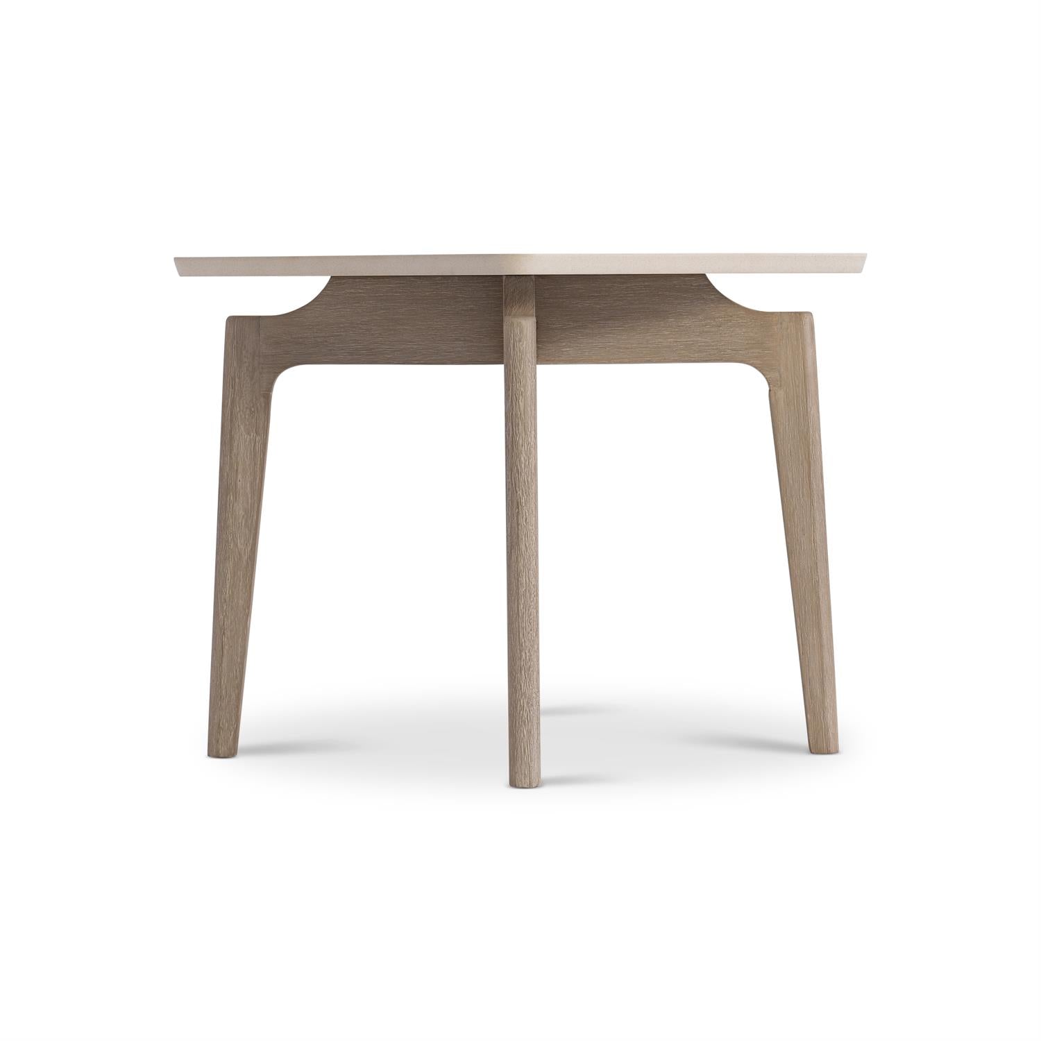 Aurora Outdoor Side Table by Bernhardt Exteriors - Durable Patio End Table with Weather-Resistant Design, Perfect for Garden, Poolside & Deck Use - Model X09122