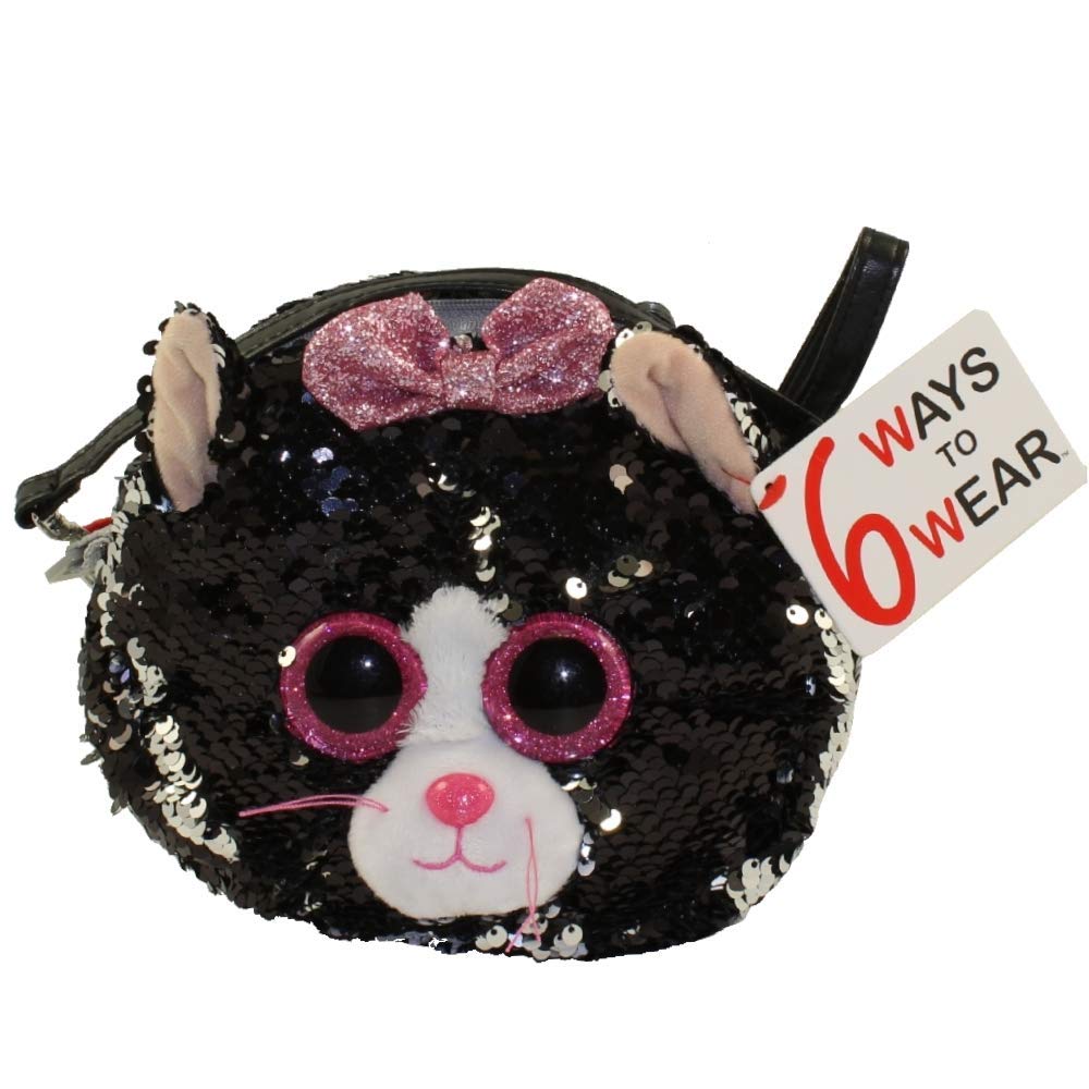 Ty Kiki the Cat Plush Stuffed Animal Toy - Cute Soft Collectible Gift for Kids & Cat Lovers - Perfect for Birthday, Nursery Decor & Cuddling