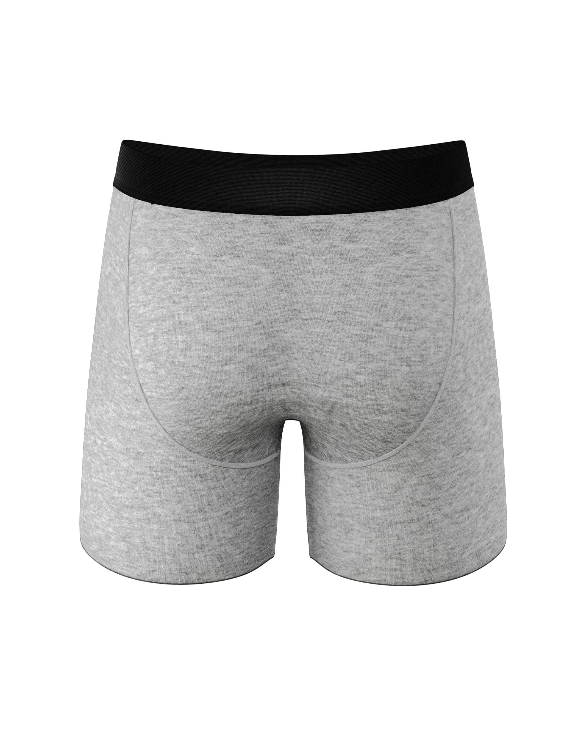 Shinesty Men's Boxer Briefs - No Fly Comfortable Underwear 2-Pack | Soft Breathable Fabric for All-Day Wear | Perfect for Travel, Workout & Lounge