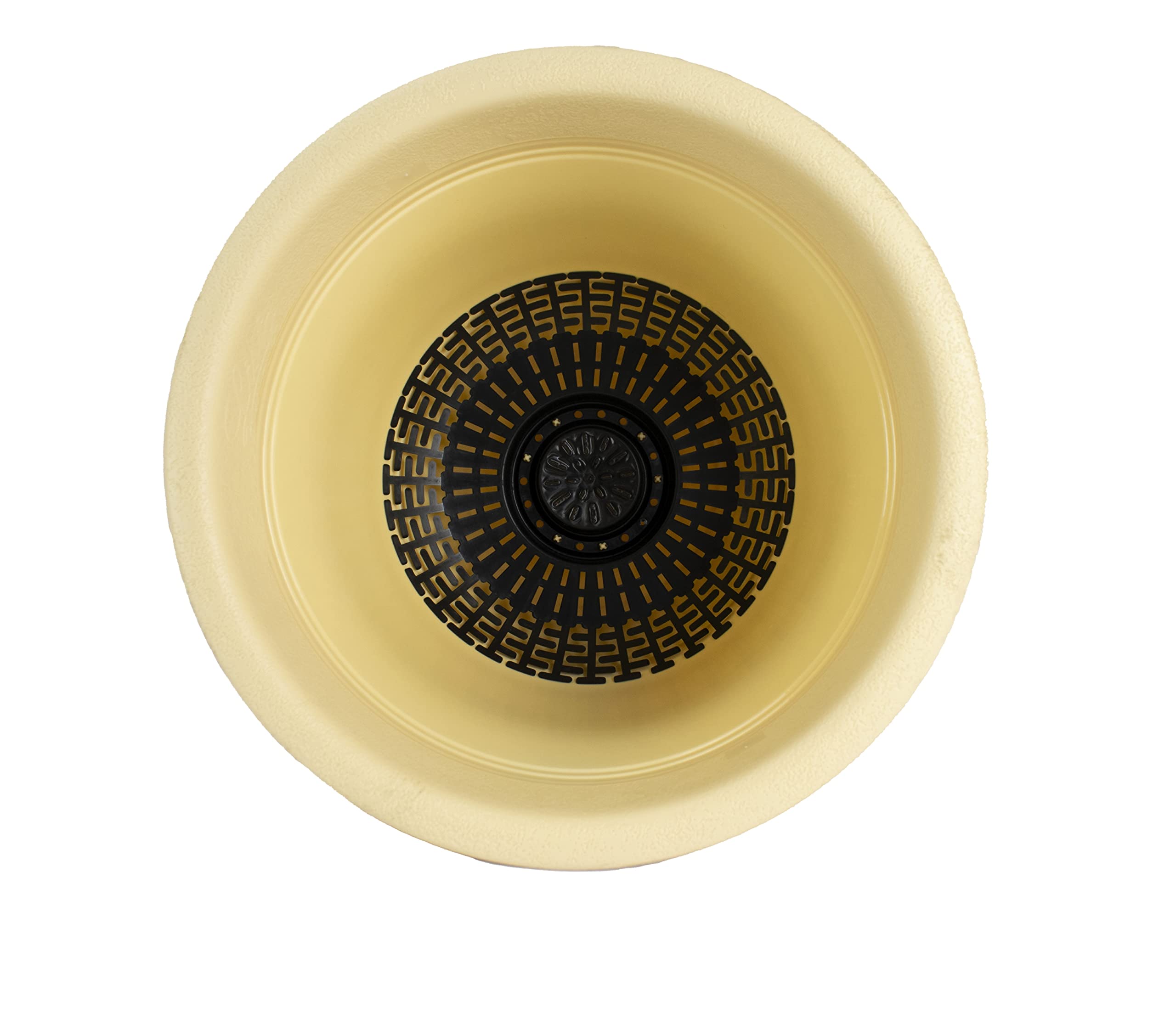 The HC Companies Sierra Round Self-Watering Planter - 16