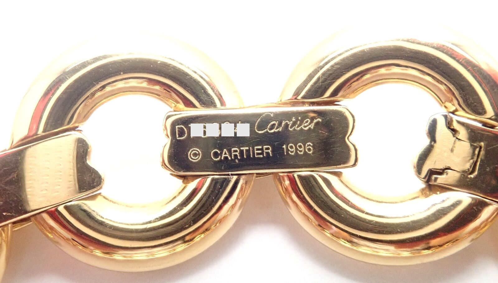 Authentic Cartier Trinity 18k Tri-Color Gold Round Link Necklace - Luxury Jewelry for Women, Perfect Gift for Anniversary, Valentine's Day & Special Occasions