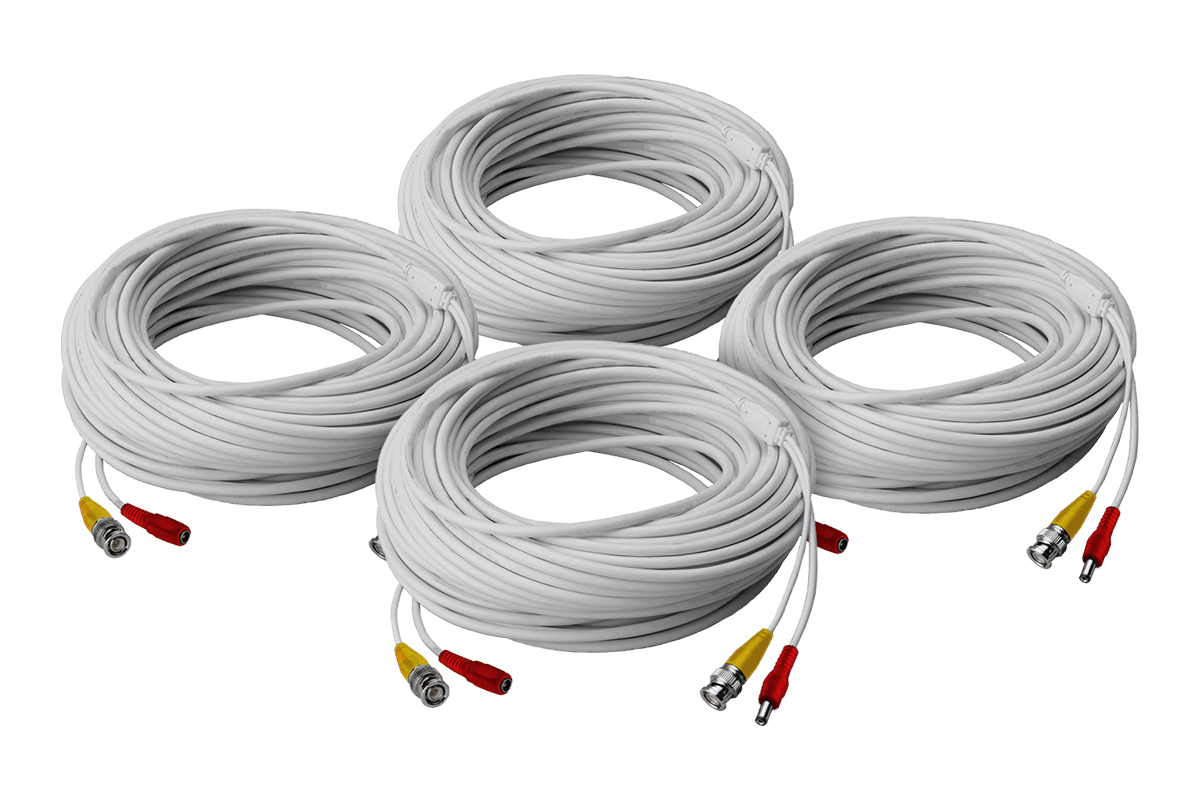 High Performance BNC Video/Power Cable for Lorex Analog Security Systems - Durable Surveillance Connection for Home & Business Security Cameras