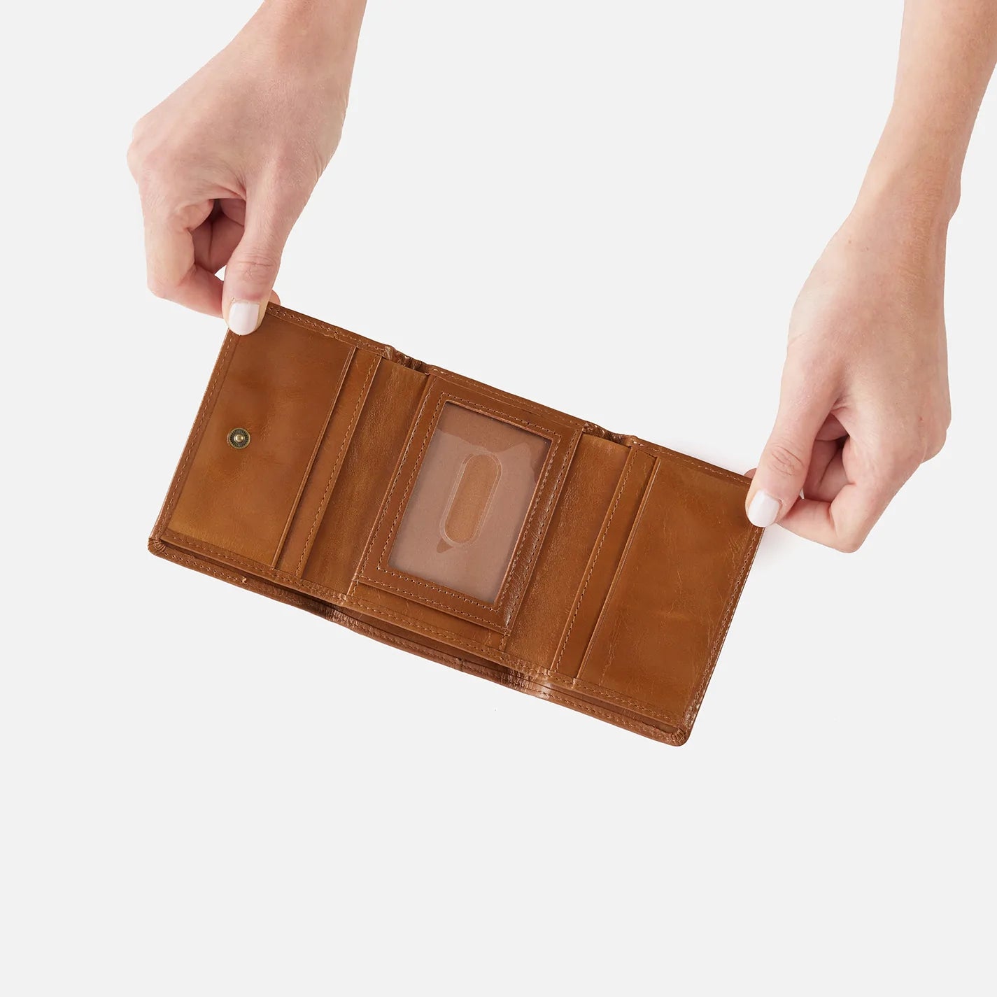 JILL MINI Trifold Wallet for Women - Slim RFID Blocking Leather Wallet with Multiple Card Slots - Perfect for Travel, Work & Everyday Use