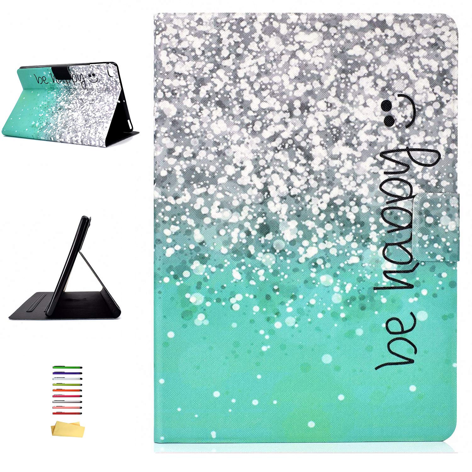 UUCOVERS Premium PU Leather Smart Case for Apple iPad 9.7