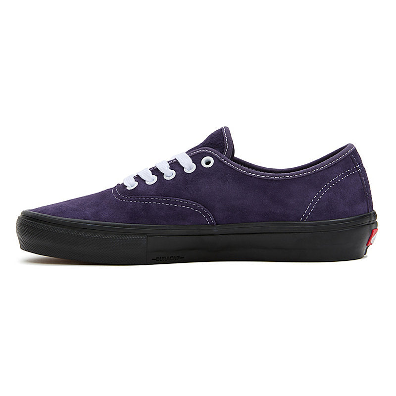 VANS Pig Suede Skate Authentic Shoes - Dark Purple & Black Colorway | Classic Skateboarding Sneakers for Men & Women | Perfect for Streetwear, Casual Outfits & Skate Sessions