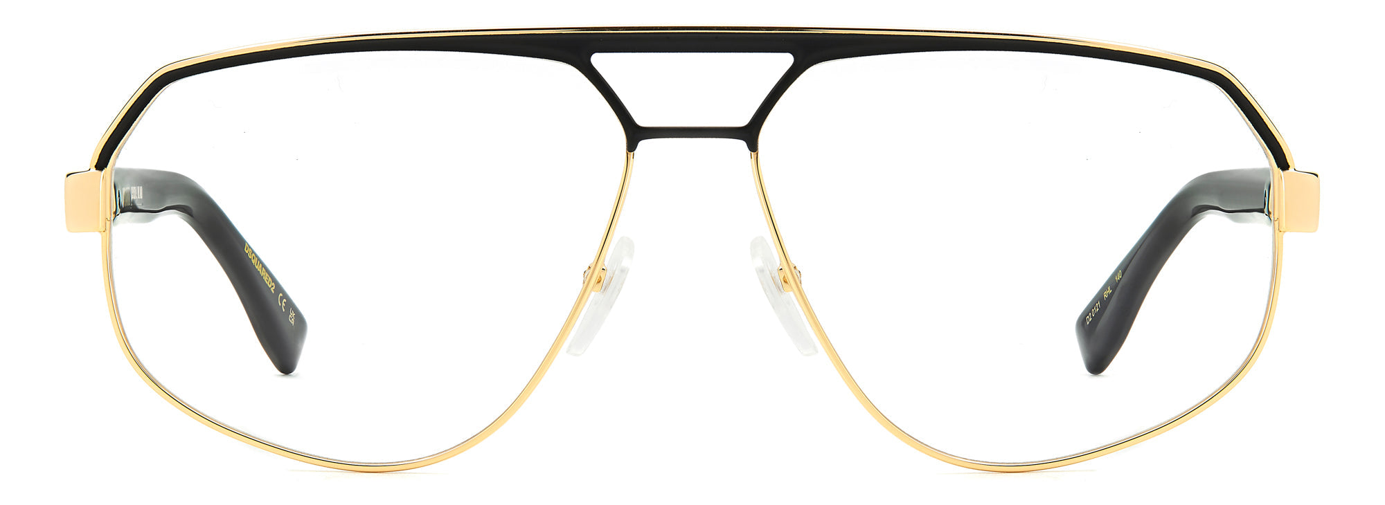 DSQUARED2 D2 0121 Sunglasses - Polarized Aviator Style for Men & Women - Perfect for Driving, Beach & Outdoor Activities