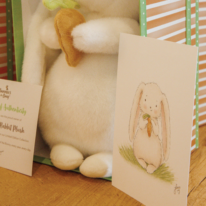 Limited Edition Year of the Rabbit Plush Toy - Cute Bunny Stuffed Animal for Collectors & Gifts | Perfect for Chinese New Year Decor, Nursery Room & Birthday Presents