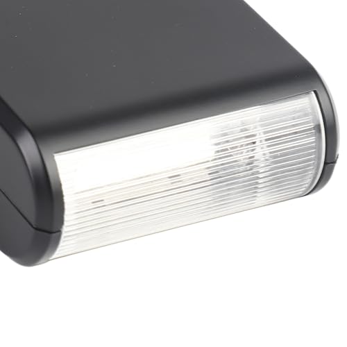 Mini Portable On-Camera Flash with Hot Shoe Mount - Digital DSLR Flashlight for Photography, Vlogging & Studio Shooting