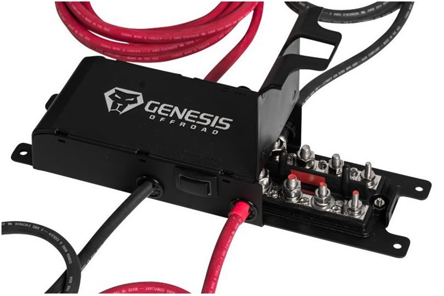 Genesis Offroad Universal Gen 3 Power Hub - 12V 100W Car Power Inverter with Dual USB Ports for Camping, Road Trips & Outdoor Adventures