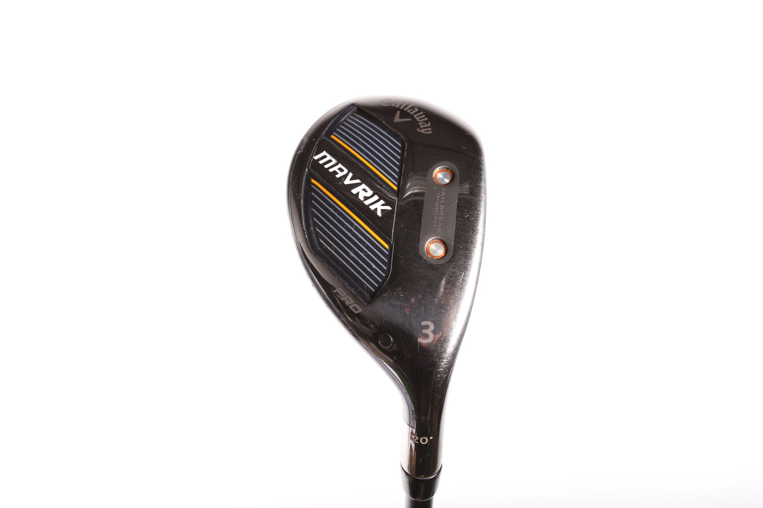 Used Callaway Mavrik Pro 3H Hybrid Golf Club - Right Handed 20° Regular Flex for Men - Perfect for Fairway Shots & Rough Recovery