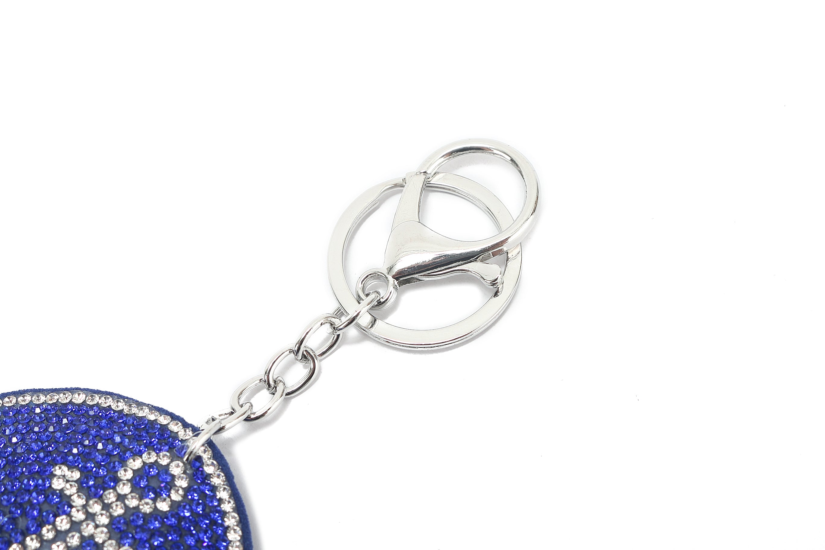 Blue Crystal Anchor Bag Charm - Elegant & Stylish Accessory for Handbags, Backpacks & Luggage | Perfect Gift for Travel Lovers & Fashion Enthusiasts
