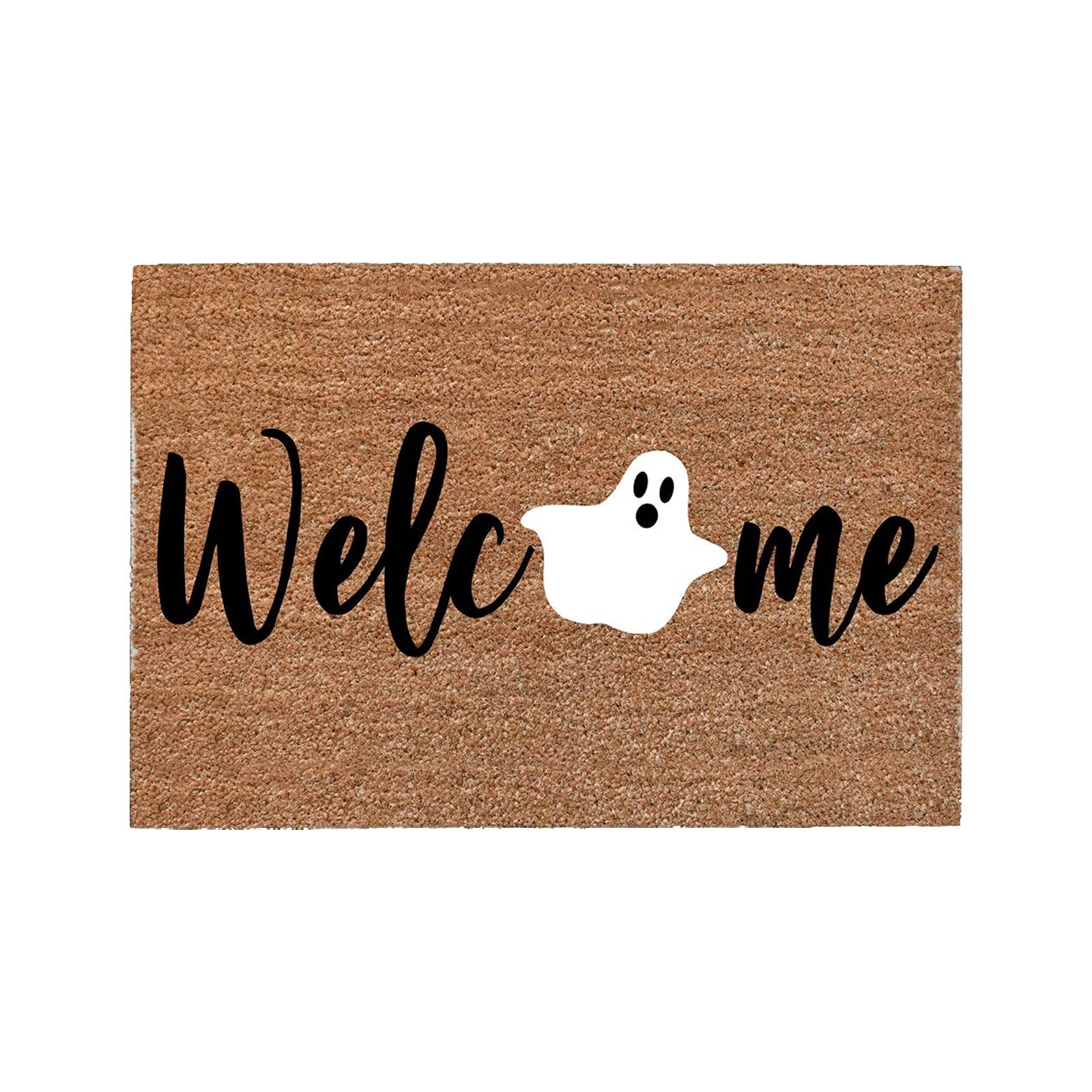 Halloween Welcome Doormat - Non-Slip Front Door Mat, Cozy Blanket for Couch Decor, Fall Home Decorations - Perfect for Halloween Party, Front Porch & Living Room Decor