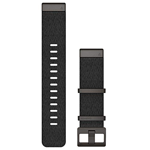 Jacquardweave Nylon Strap – Heathered Black