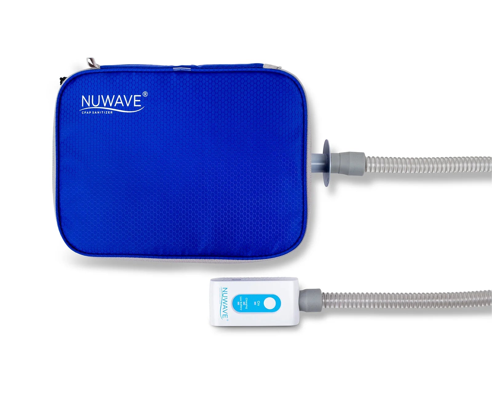 Nuwave CPAP Sanitizer Machine - Portable UV Light Cleaner for CPAP Masks, Hoses & Accessories - Eliminates 99.9% of Germs & Bacteria - Perfect for Travel, Home & Medical Use