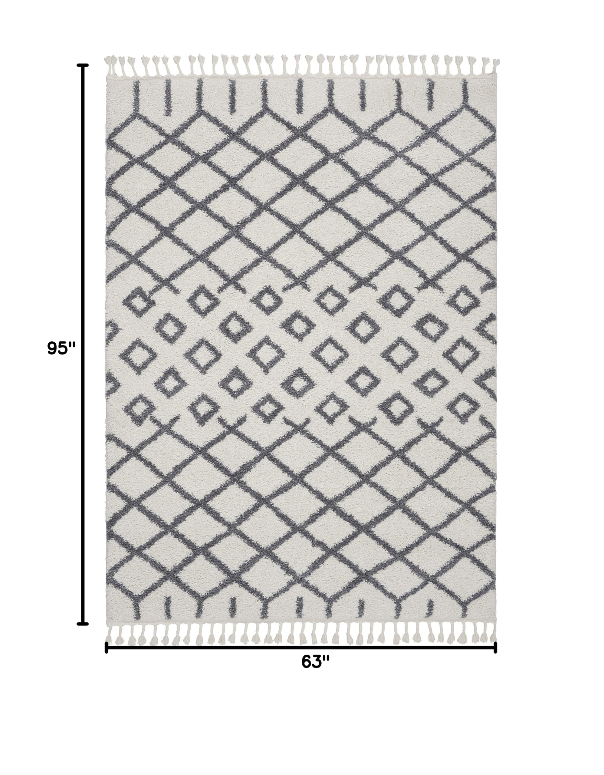 Nourison Moroccan Shag Area Rug 5'3